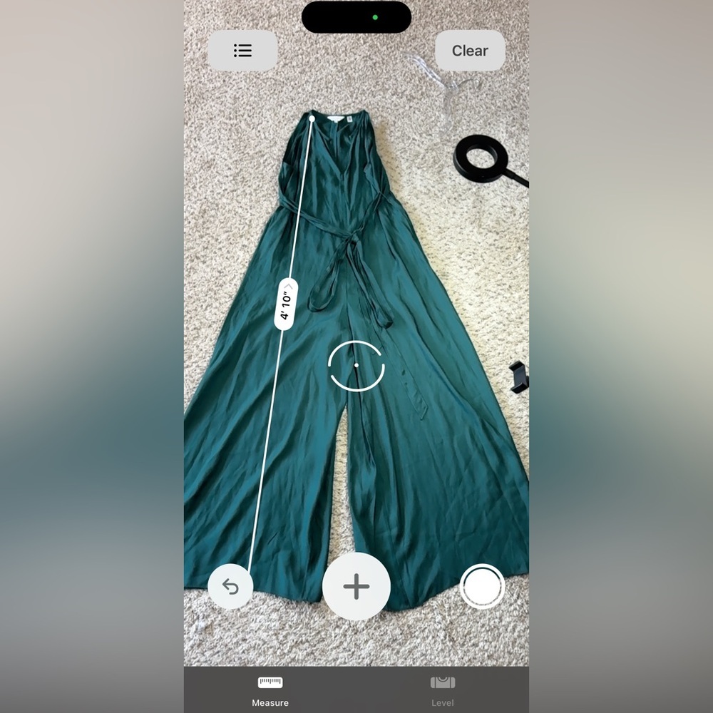 Ted Baker, Emerald Green,‎ Meriahh Halter Neck Wide Leg Jumpsuit, US size 6 - Picture 7 of 14